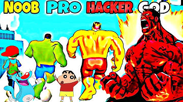 NOOB vs PRO vs HACKER In MONSTER DRAFT with OGGY SHINCHAN And CHOP #gta5 #gtav #shinchan