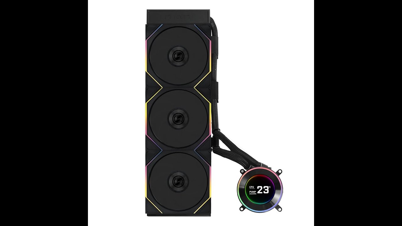 Lian Li Hydroshift II Review Real Time LCD Cooling