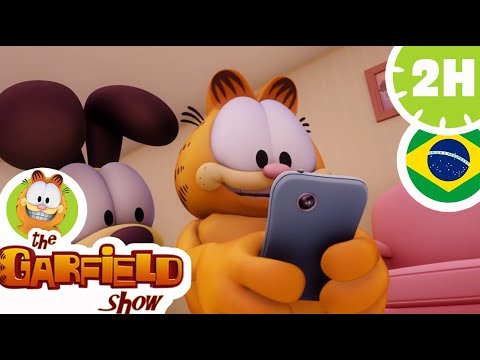 😎Jon se torna uma estrela na internet! 🤩- O Show do Garfield
