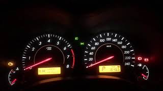 How to adjust Toyota Corolla Instrument cluster light How to adjust Toyota Corolla Instrument cluster light