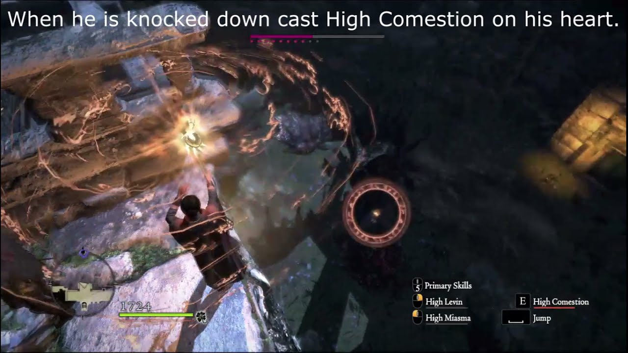 Dragon's Dogma - How to farm the Cursed Dragon as a sorcerer