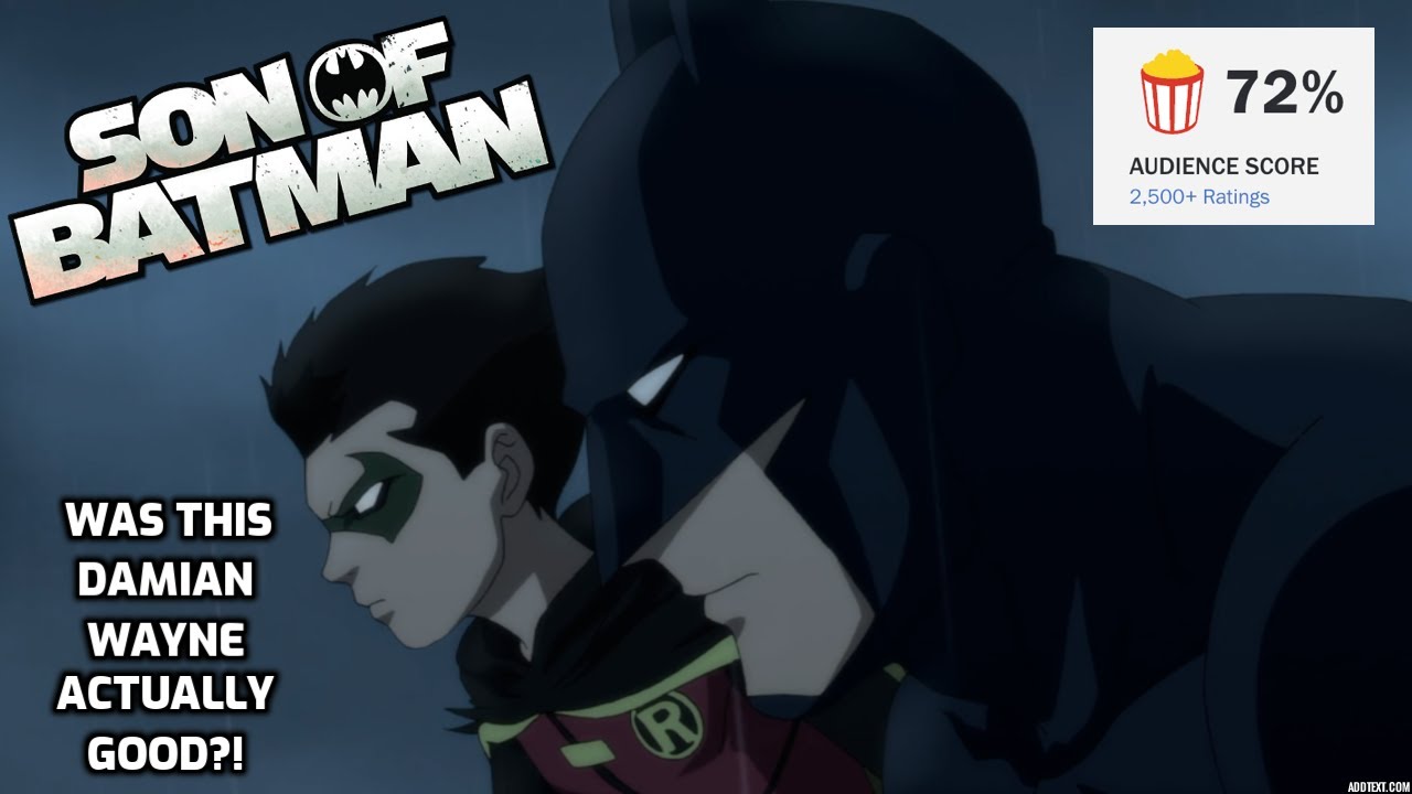 SON OF BATMAN IS THE BEST DAMIAN WAYNE MOVIE - YouTube