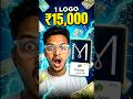 ₹15,000 wale logo ka exact prompt ye tha… 🤯