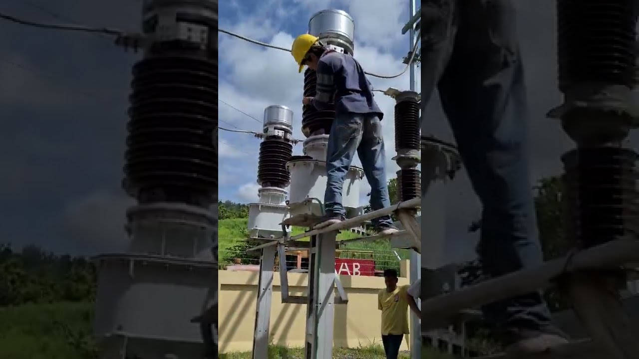 Cleaning of Insulators in 69kV Switch Yard