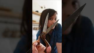 4 ways to sharpen scissors &amp; what actually works! ✂️ #diycrafts #diy