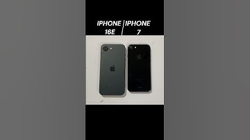iPhone 16E vs iPhone 7 - Insane Speed Test ⚡️#shorts #viralvideo #shortsviral