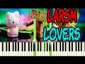 Larsm  lovers piano cover on synthesia