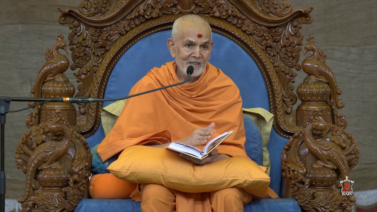 Guruhari Ashirwad, Vachanamrut Gadhada Pratham 76, 15 October 2018, Dhari, India