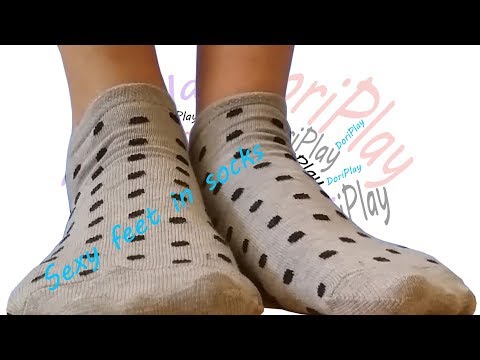 Sexy feet in socks