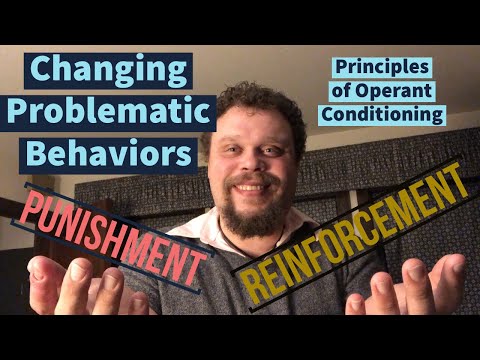 Changing Problematic Behaviors, Principles of Operant Conditioning