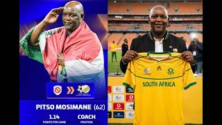 SAFA's NEC has approved the appointment of Pitso Mosimane as Bafana Bafana's new head coach