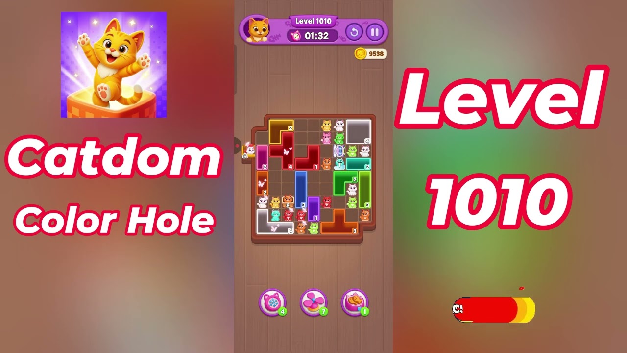 cororful／Sodomほか Catdom Color Hole Level 1010 Walkthrough [NEW UPDATE