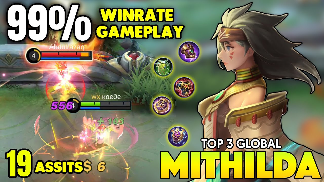 99% WINRATE !! MATHILDA GAMEPLAY & BEST BUILD 2021 ~ MATHILDA TOP GLOBAL ~  MOBILE LEGENDS