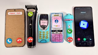 Xiaomi 17Pm Vs Hair Per Vs Nokia 8210 Vs Asus V80 Vs Flashlight Vs Galaxy A24, Incoming Call