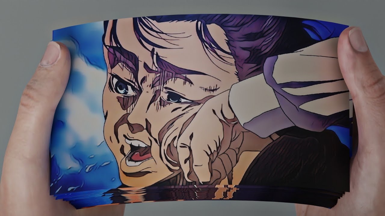 Armin Punches Eren Flipbook | Attack on Titan Flipbook