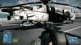 ROFL-COPTER GOES Shwoosh Shwoosh Boom. Battlefield 3 Helicopter failure!