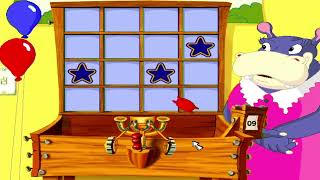 Jumpstart 1st Grade Frankie's Treasure Hunt Bean Bag Shooter Game Level 3 (2000)