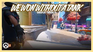 We Won Without A Tank • Cassidy on New Queen Street • Overwatch 2 (Quick Play)