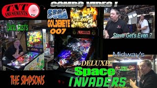 #1022 Data East SIMPSONS & Sega GOLDENEYE 007 Pinball-DELUXE SPACE INVADERS screenshot 5