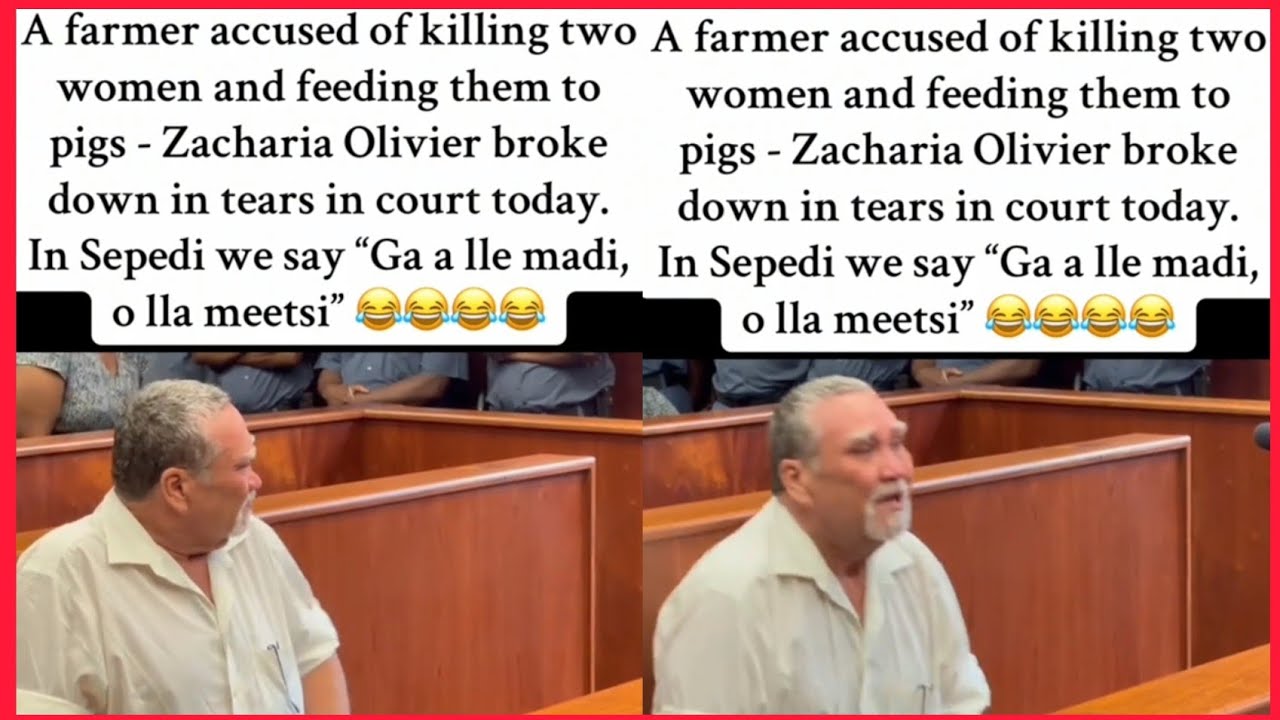 Limpopo farmer Zacharia Olivier who deleted 2 women&fed them to pigs ...