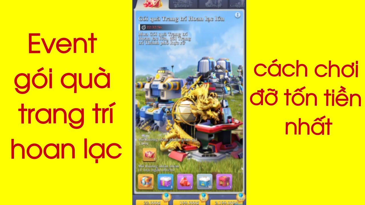 event Đổi Trang Trí Hoan Lạc Decoration gift package Top War Battle