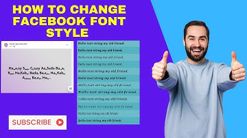 How to Change Facebook Font Style Without Root !! Facebook Name Ka Font Style Kaise Change Kare