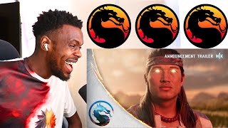 Mortal Kombat 1 - Official Announcement Trailer REACTION VIDEO!!!