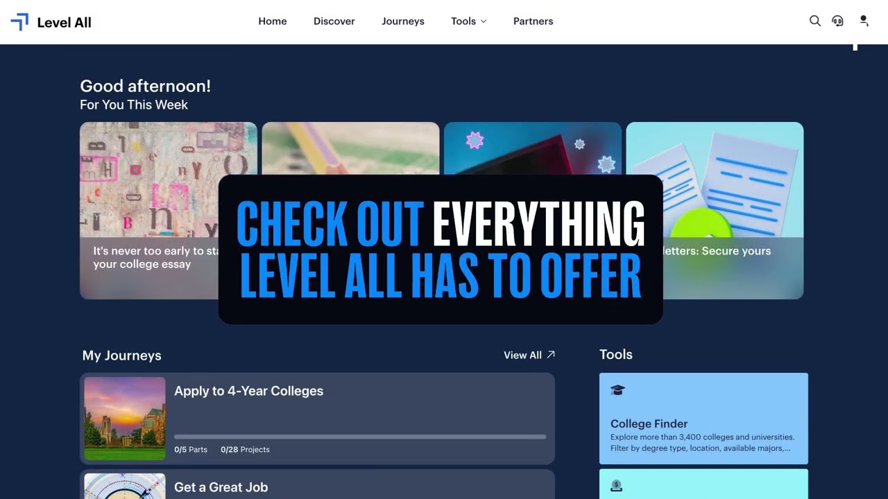 Level All | Student Walkthrough