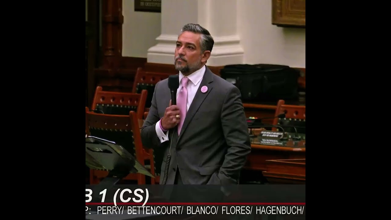 Senator Blanco speaks on Senate Bill 1, Heaven’s 27 Camp Act.  