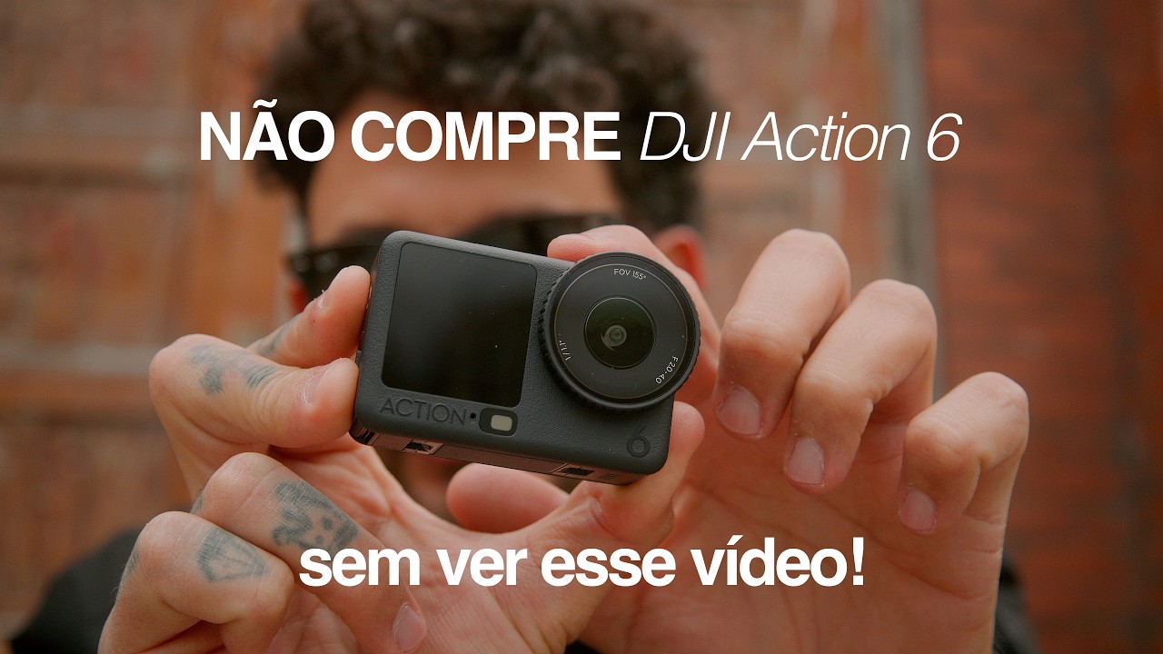 comprei a DJI Action 6 pra você não gastar dinheiro à toa