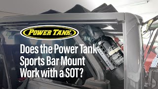How To Fit A Power Tank Sports Bar Mount On A Jeep Jlu With The Sky One Touch Roof