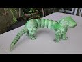 Time lapse de impressão 3D de um Furão articulado!