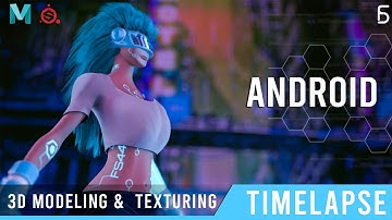 3D Modeling Timelapse Maya  | Android - 02 | FS CREATiON