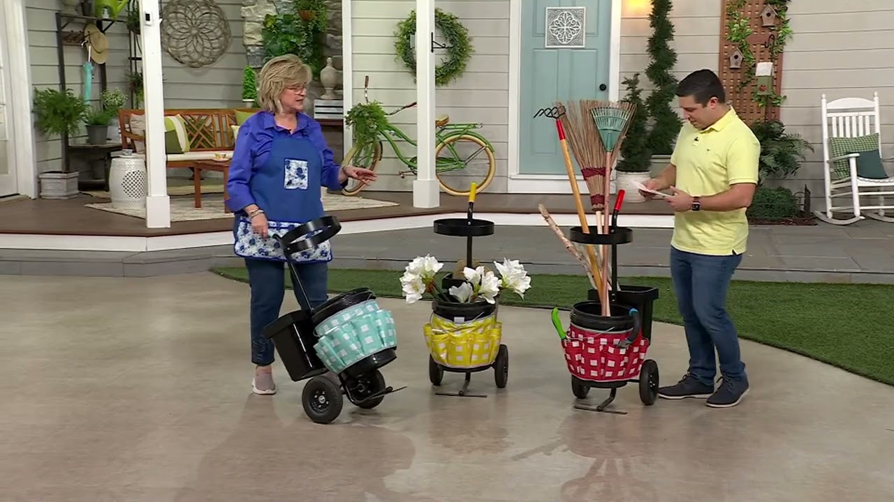 Girl Next Door Multi-Purpose Caddy with Wheels and Tool Organizer on QVC