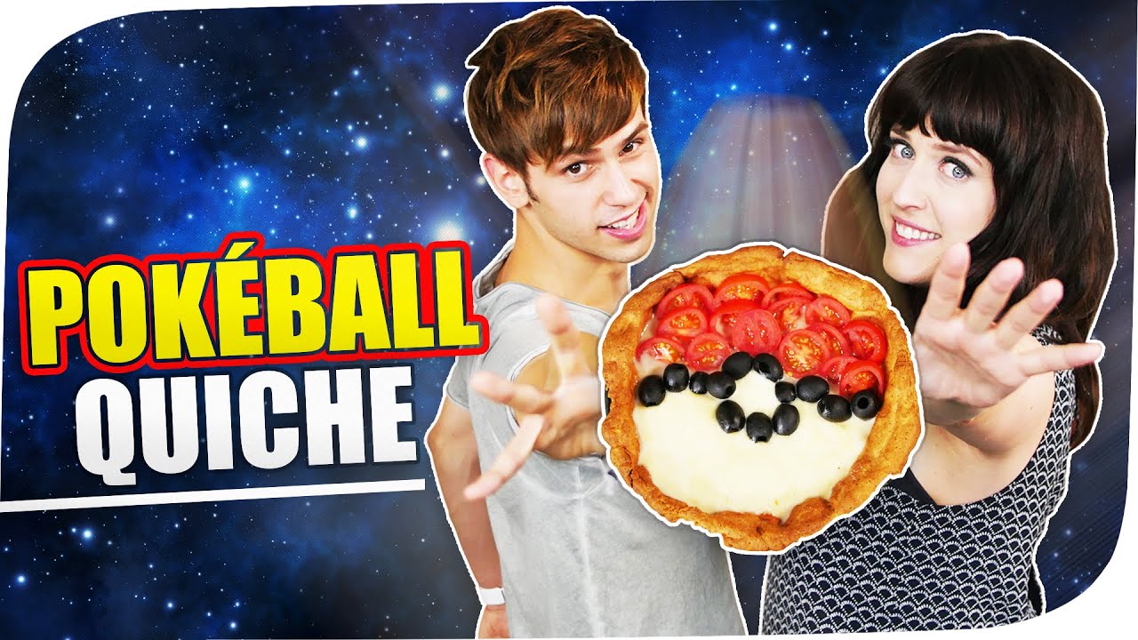 POKEBALL veggie QUICHE ♡ mit Ella TheBee & Kostas Kind | #flipfood