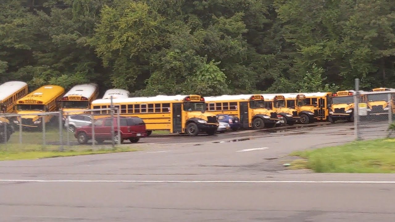 Chestnut Ridge Transportation Bus Yard Visit (8/10/2023) - YouTube