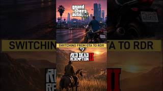 Switching from GTA 5 to RDR 2 #gta5 #rdr2 #tornadothilak #9070xt