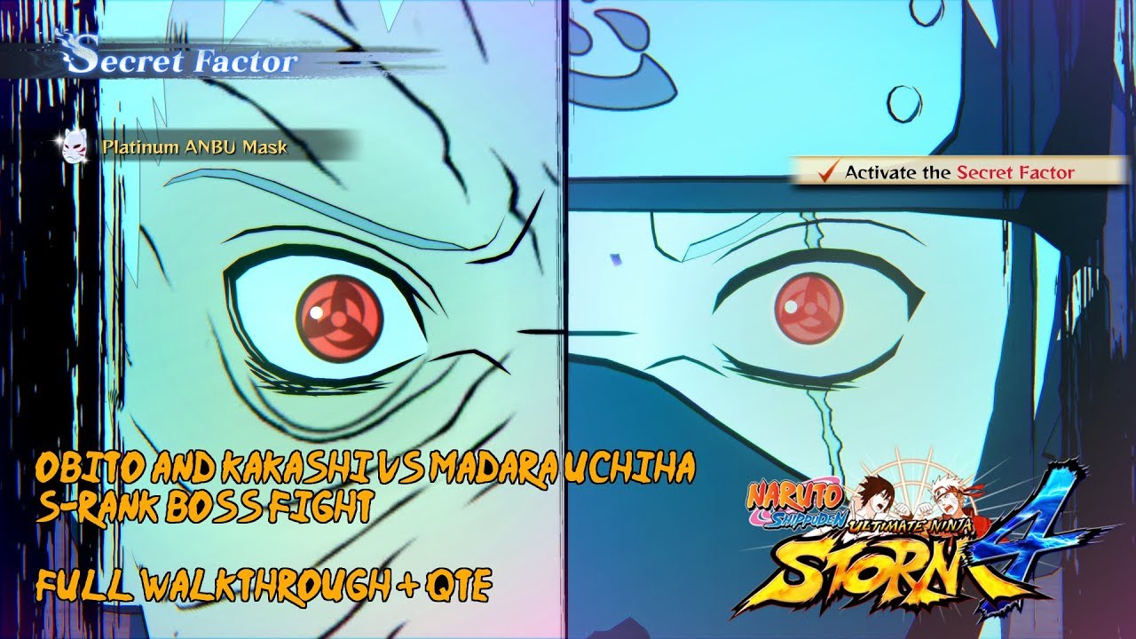 [ NSUNS4 ] Two: Obito and Kakashi vs Madara