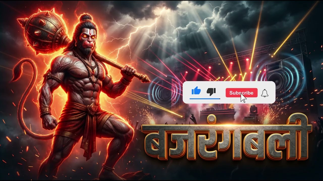 Bajrangbali EDM Mix 🔥 | Hanuman Powerful Mantra | Bass Boosted Devotional EDM 🇺🇸