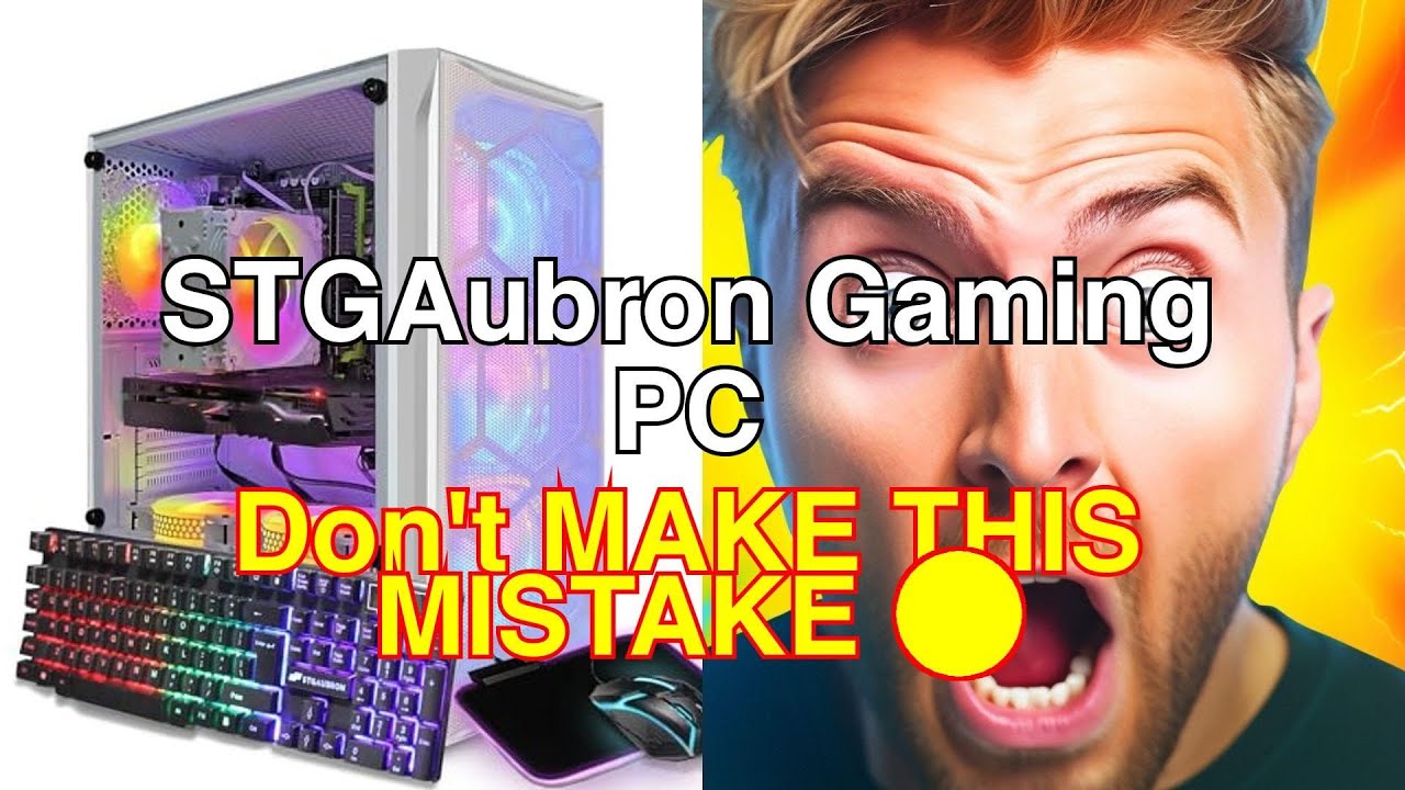 Stgaubron gaming desktop pc review: unboxing & performance test