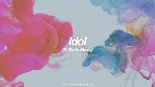 Idol ft. Nicki Minaj | BTS (방탄소년단) English Lyrics