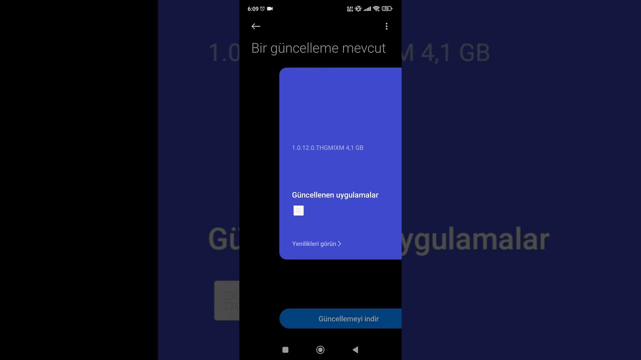 Xiaomi Otomatik Güncelleme Kapatma #güncelleme