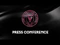 Inter Miami CF vs Orlando City Press Conference with Head Coach Tata Martino and Jordi Alba