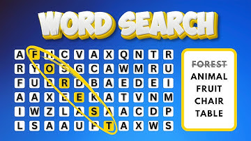 Word Search Puzzle Game 🔠 | Fun Word Game for Kids & Family | Parro Quiz