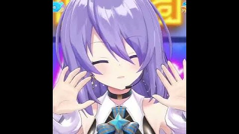 ムーナ・スマイル (3D版) [ホロライブGIF/ムーナ・ホシノヴァ]