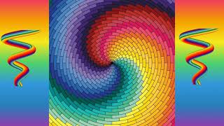 Color with Me * Rainbow Brick  Road * Paint by number app 🌈 screenshot 3