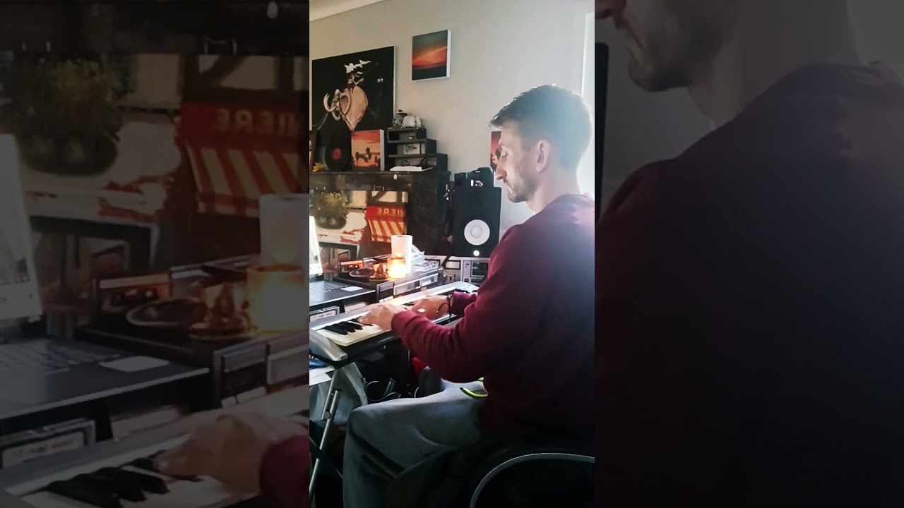 Morning piano lesson with JDilla 