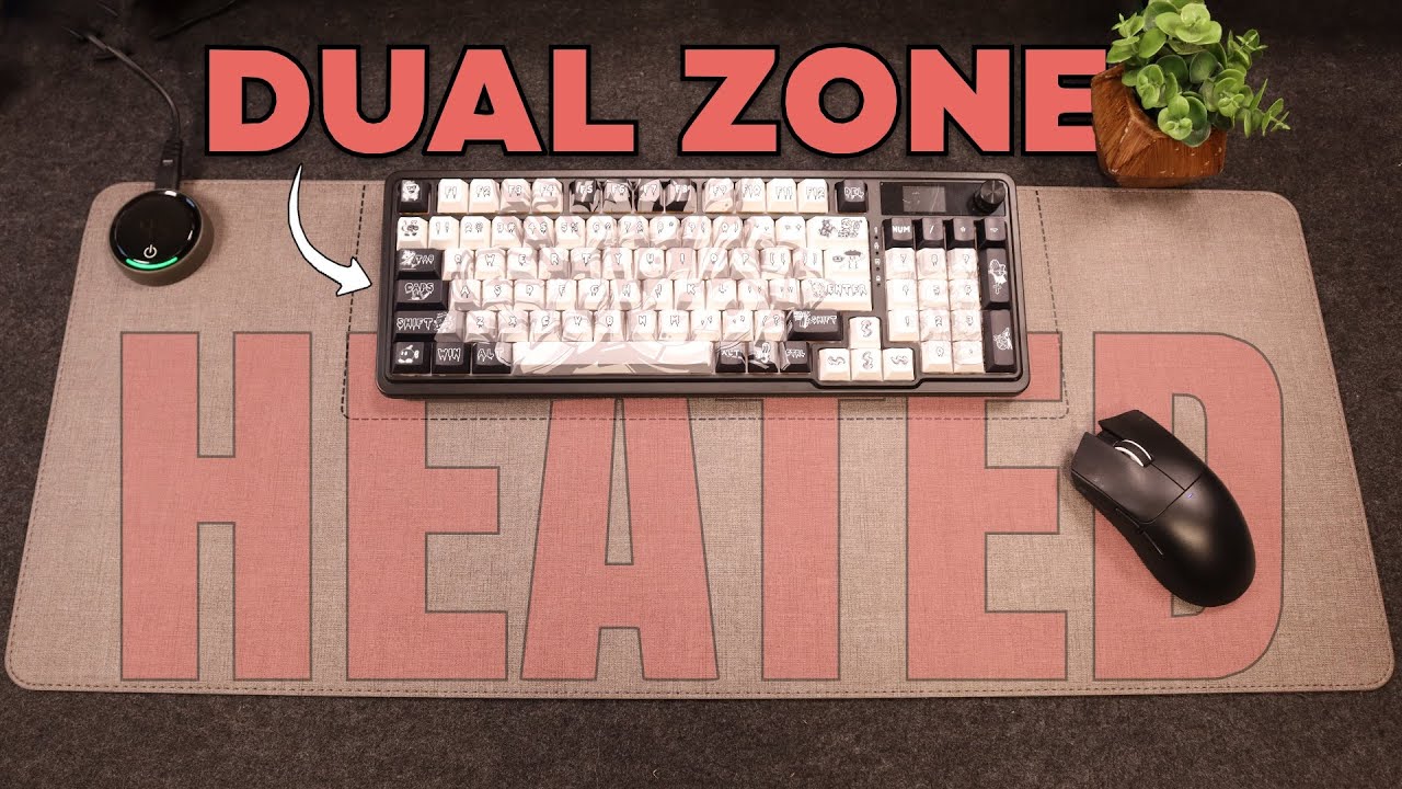 Heatka V2 Mousemat - Now with DUAL ZONE HEATING