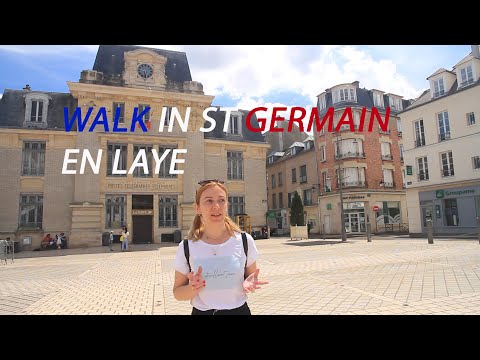 Walk in St Germain en Laye - exploring Ile de France