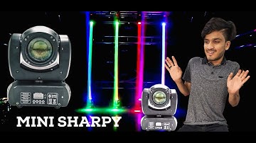 All new Mini sharpy lights with best functions #sharpylight #firstvlog #subscribe